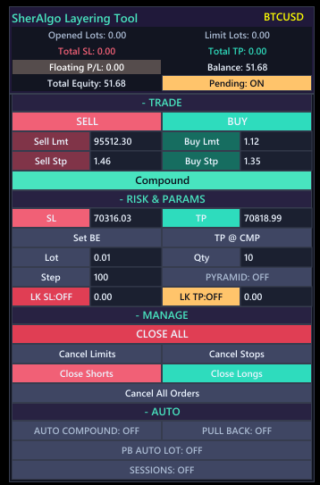 MANAGE Section Expanded